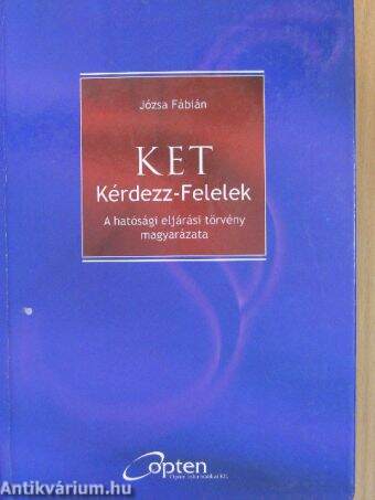 KET - Kérdezz-felelek