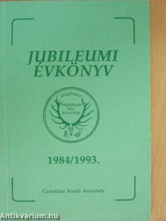Jubileumi évkönyv 1984/1993.