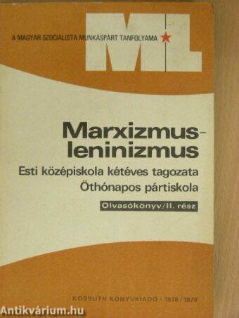 Marxizmus-leninizmus 1978/1979