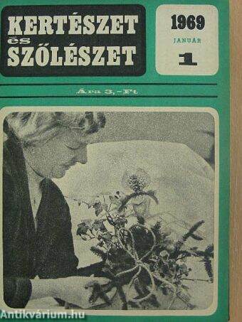 Kertészet és Szőlészet 1969. január-december