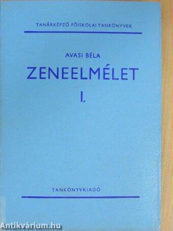 Zeneelmélet I.