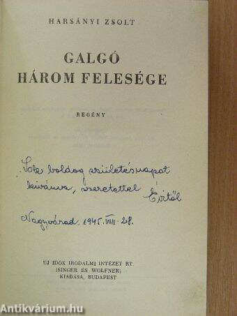 Galgó három felesége