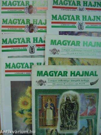 Magyar Hajnal 2000-2002. (vegyes számok, 8 db)