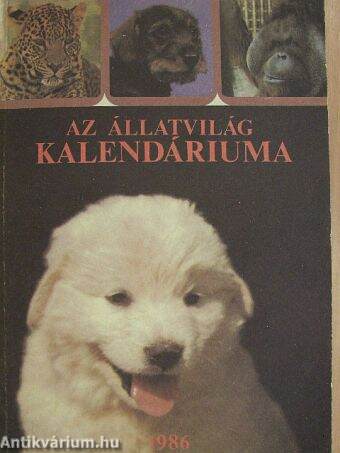 Az Állatvilág kalendáriuma 1986