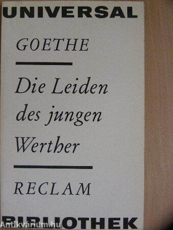 Die Leiden des jungen Werther