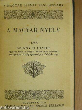 A magyar nyelv