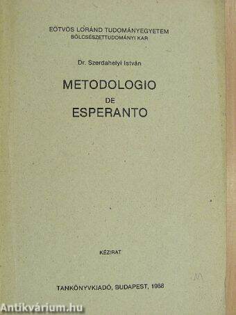 Metodologio de esperanto