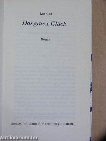 Das ganze Glück