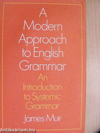 A Modern Approach to English Grammar