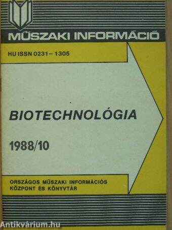 Biotechnológia 1988/10.
