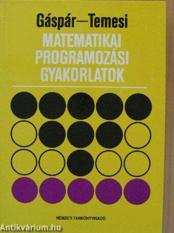 Matematikai programozási gyakorlatok