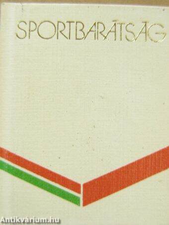 Sportbarátság (minikönyv)