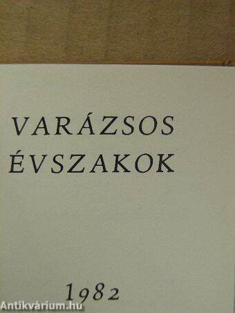 Varázsos évszakok (minikönyv)