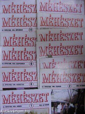 Méhészet 1994. január-december