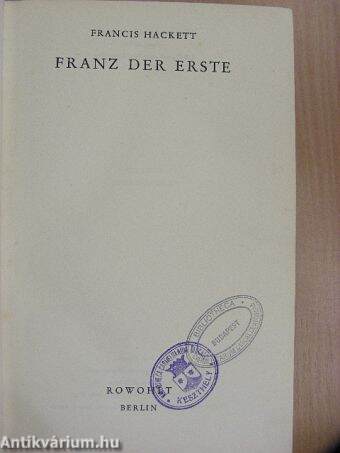 Franz der Erste