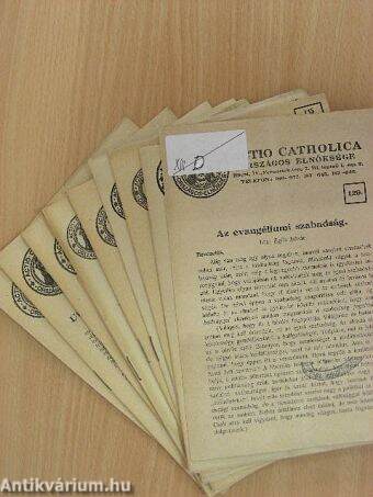 Actio Catholica Országos Elnöksége füzetei (10 db)