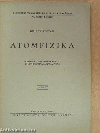 Atomfizika