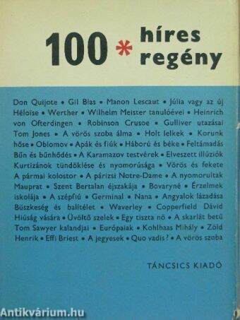 100 híres regény I-II.