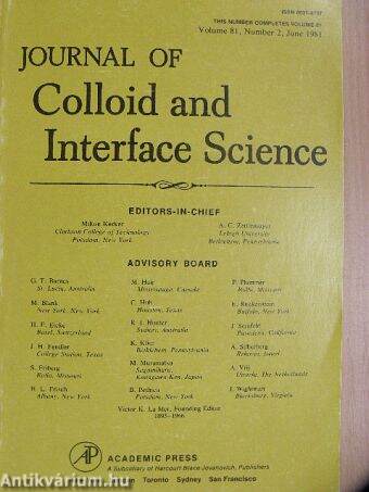 Journal of Colloid and Interface Science, June 1981