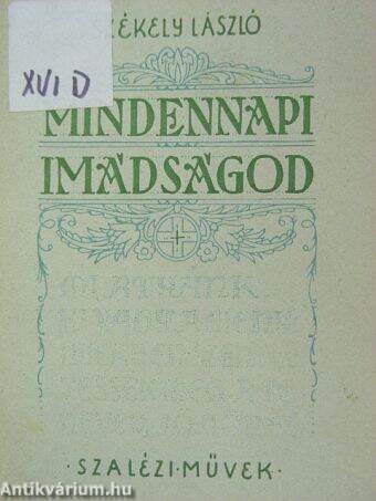 Mindennapi imádságod