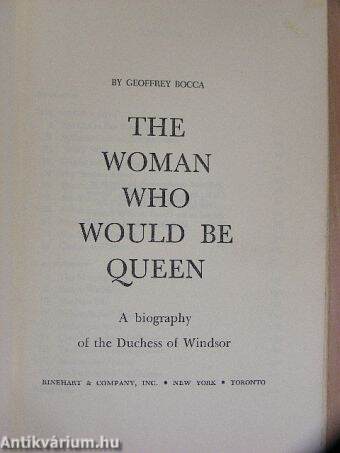 The Woman Who Would Be Queen