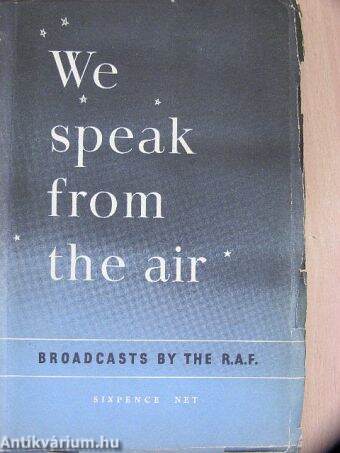 We speak from the air