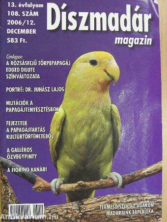 Díszmadár magazin 2006. december