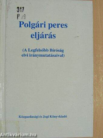 Polgári peres eljárás