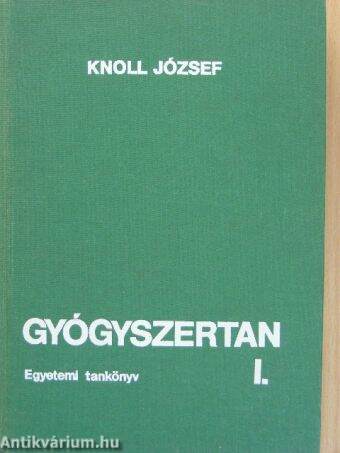 Gyógyszertan 1-2.