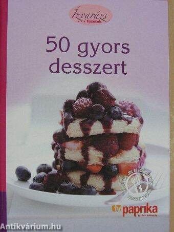 50 gyors desszert