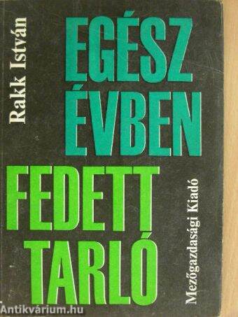 Egész évben fedett tarló