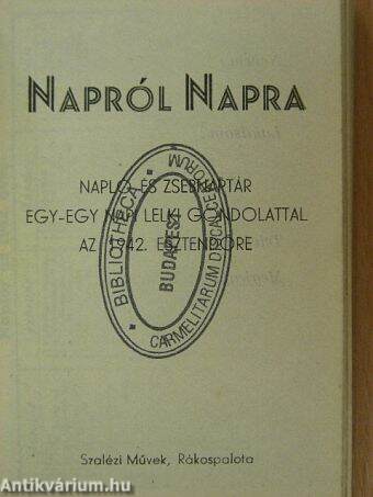 Napról napra 1942