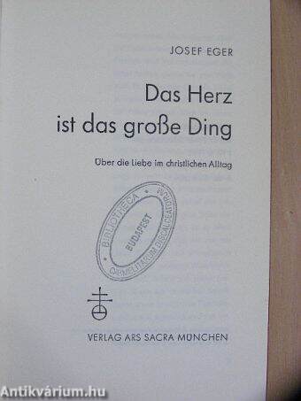 Das Herz ist das große Ding