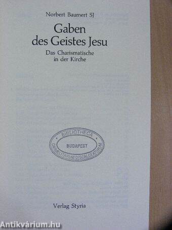 Gaben des Geistes Jesu