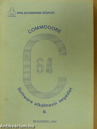 Commodore C-64 software alkalmazói segédlet II.