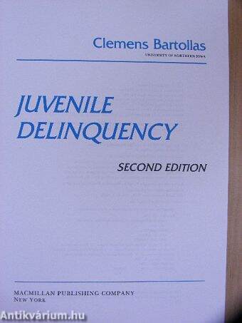 Juvenile Deliquency