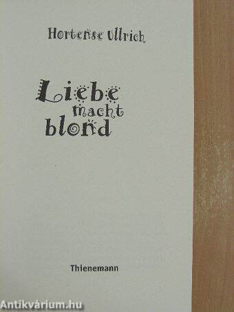 Liebe macht blond