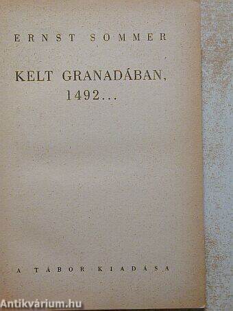 Kelt Granadában, 1492...