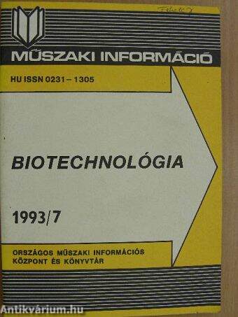 Biotechnológia 1993/7.