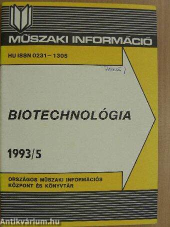 Biotechnológia 1993/5.