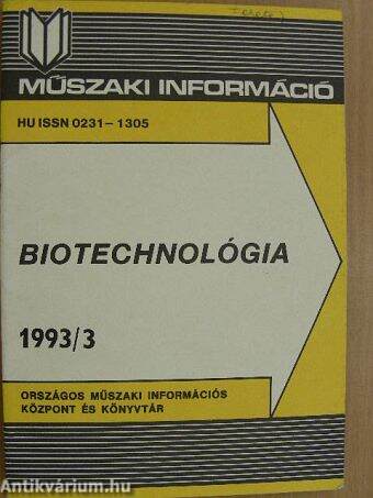 Biotechnológia 1993/3.