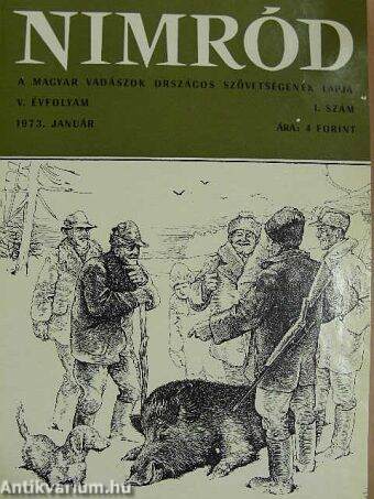 Nimród 1973-1974. január-december/1975. (nem teljes évfolyam)