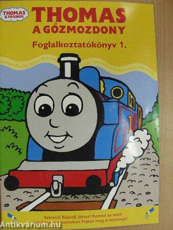 Thomas a gőzmozdony foglalkoztatókönyv 1.