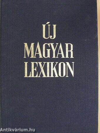 Új magyar lexikon 1. (töredék)