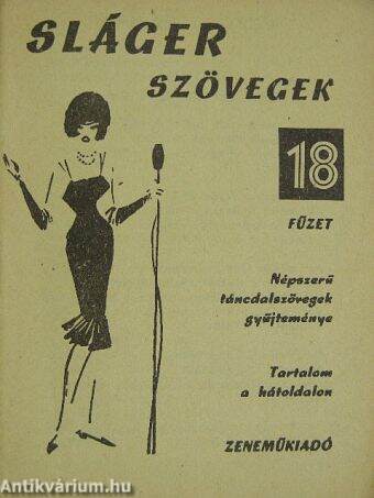 Slágerszövegek 18.