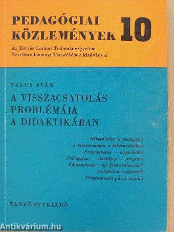 A visszacsatolás problémája a didaktikában