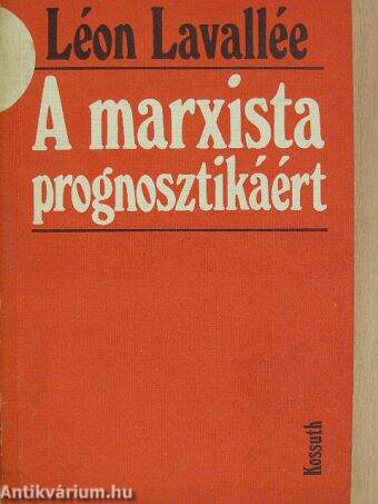 A marxista prognosztikáért