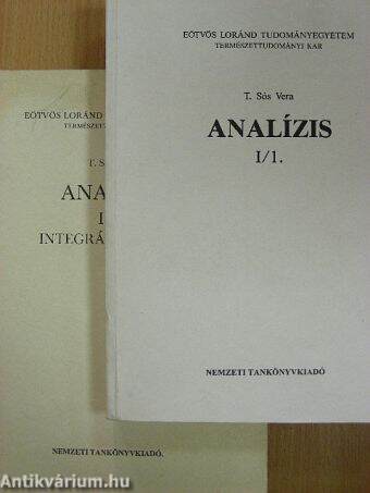 Analízis I-II.