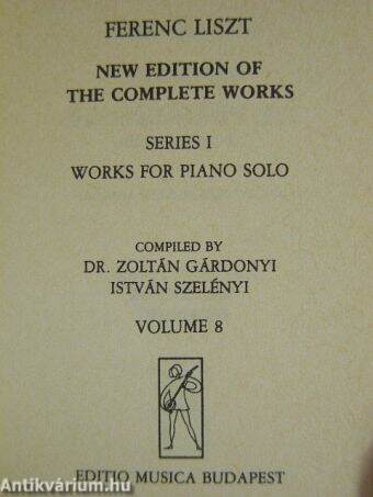 Works for Piano Solo VIII. (minikönyv)