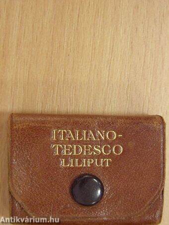 Italiano-Tedesco liliput (minikönyv)